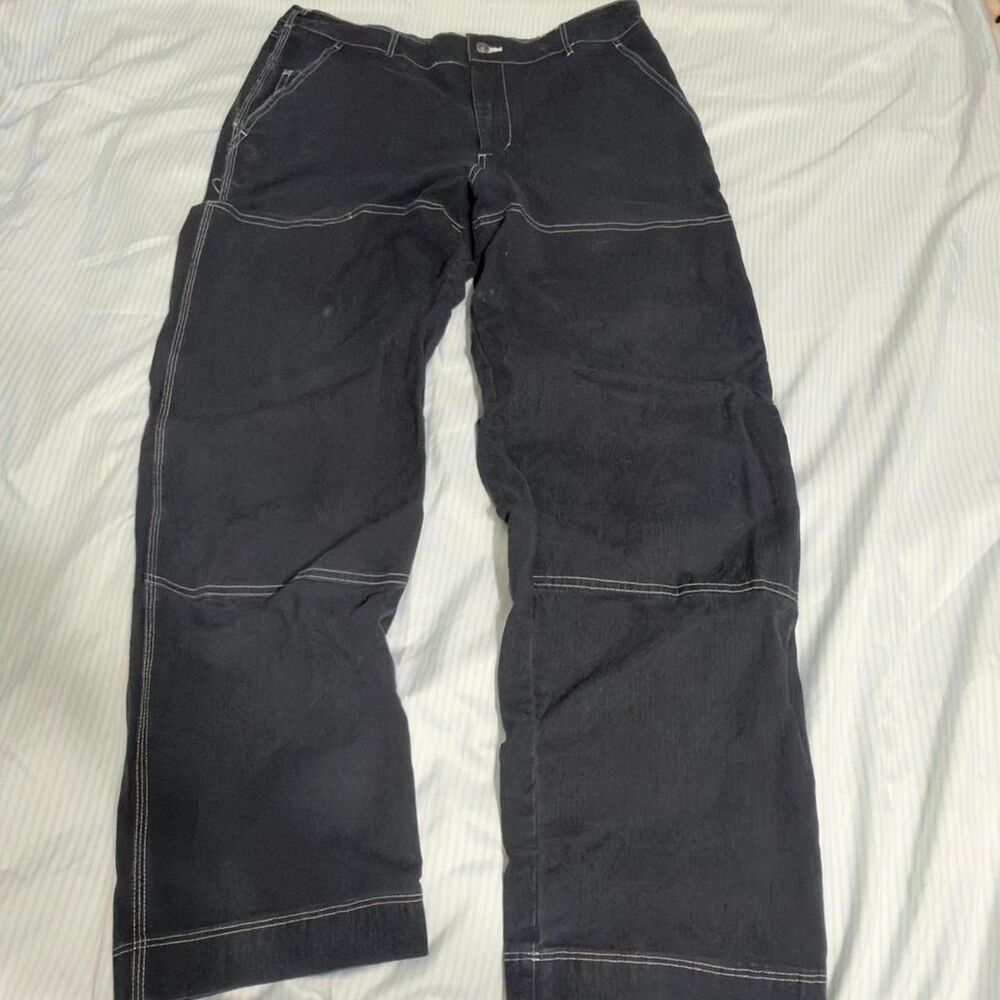 Nike SB black baggy jeans Size 34" #skateboarding #denim
